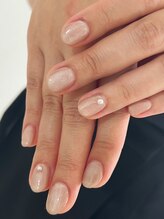 アンドネイル(+ and Nail)/マグネット/うるうる/ベージュ