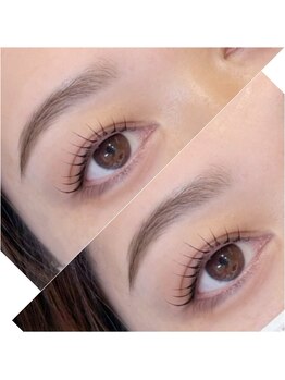 クリスタル(CRYSTAL)の写真/お顔の印象は目元で大きく変わる！人気No.1セット【ブロウWAX&まつ毛パーマ】で新年度に向けて垢抜け☆