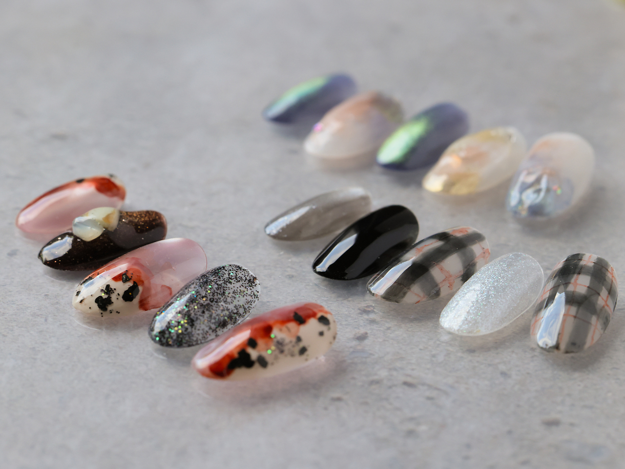 ネイルサロンアンドスクール ミュー(Nail Salon & school mieux)/大人ニュアンスネイル