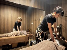 アジアンリラクゼーション ヴィラ 手稲店(asian relaxation villa)の雰囲気（【人気のペアルーム】カップルやお友達と同時施術できます♪）
