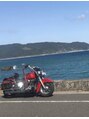 ビューティサロンいであ&nbsp;晴れた日はバイクでツーリング♪