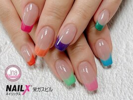 カラフル★フレンチネイル