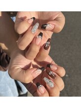 ネイルサロン ココロジー(COCOLOGY)/秋ネイル　手描きアート