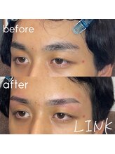 リンク(LINK)/眉毛のぼさつきでお悩み方