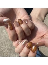 ママの秘密基地/べっこうネイル☆