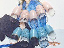 ネイルサロン キャンディネイル(Candy Nail)/お花ネイル　　ｂｙ星