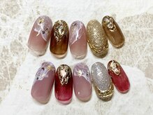 ネイルサロン キャンディネイル(Candy Nail)の雰囲気（毎月新しくなるこだわりの定額ネイルは色変えOKでオンリーワン♪）