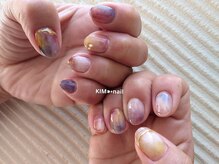 ケイアイエムネイル(KIM nail)/紫陽花カラー♪