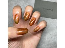 エモマ(emoma)/秋色もやもやネイル☆