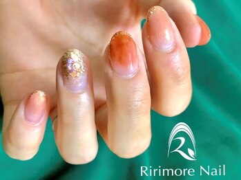 リリモア ネイル(Ririmore Nail)の写真/《高クオリティ/大人女性から圧倒的支持》美フォルム×丁寧カウンセリングでワンランク上のデザイン◎