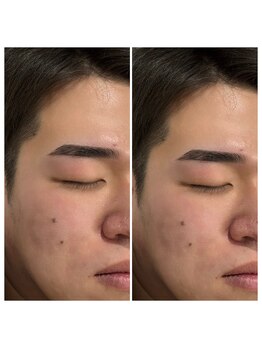 ホワイト(WHITE)/□メンズアイブロウ