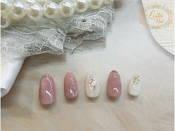 ラスターネイル(Luster nail)/ラメちらしネイル