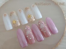 ネイルサロン アリーヌ(ＡＬＩＮＥ)/【定額】トレンドコース￥6500
