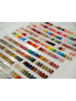 カラー・パーツの種類が豊富