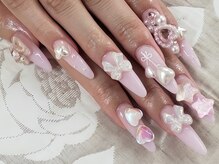 エムアイネイル(MI nail)の雰囲気（トレンドに敏感★無料パーツが豊富★３Ｄ再現可能☆持込OK♪）