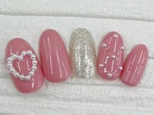 ハニービービー(Honey Bee Bee)/ガーリーハートネイル