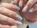 くすみカラーネイル