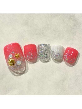 ニーマルニ ザ ビューティー(202 the beauty)/フットジェルデザイン