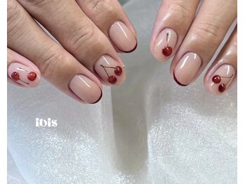 アイビス(ibis)/さくらんぼネイル