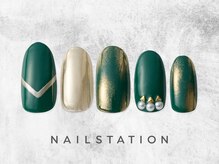ネイルステーション たまプラーザテラス店(NAIL STATION)/個性派ネイル／パラジェル