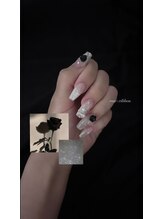 スンネイルズ(SUN.NAILs)/薔薇ネイル