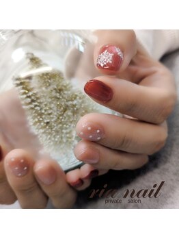 リアネイル(ria nail)/☆冬ネイル☆