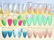 ロビン ネイル(ROBIN NAIL)の雰囲気（☆7月の定額アートセットジェルhand￥6600、foot￥7700☆）