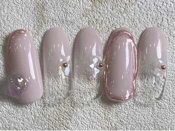 レイネイル 岐阜茜部店(RAY NAIL)/ガーリーシェル