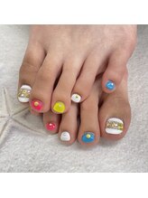 ウォーターワールド 湘南台店(WATER WORLD)/夏ネイル