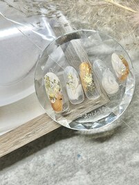 塗りかけネイル