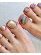 ラフネイル バイ スリーエヌ(Laugh nail by NNN)/footマグネットネイル