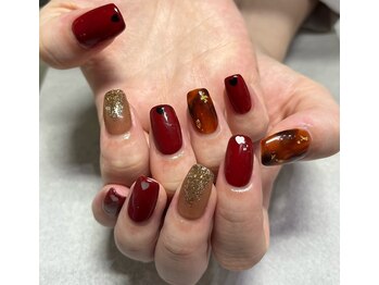 ルディーネイル(Rudy Nail)/べっ甲ネイル