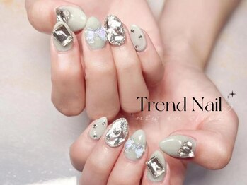 トレンドネイルスタジオ(Trend Nail Studio)/欲張りのストーン付け放題