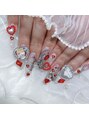 ヨシネイル(Y.S NAIL) ハートパーツ可愛いのでおすすめです！