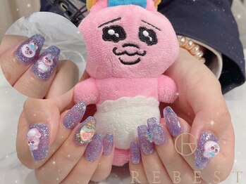 リーベスト 心斎橋(REBEST)/おぱんちゅネイル