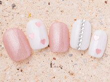 アイネイルズ 町田店(I nails)/ハート×ストーンネイル７980円