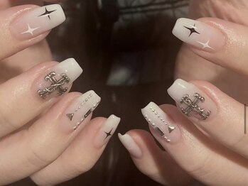 アイネイルズ 天神今泉店(I-nails)/【kanako.m】シルバーパーツ