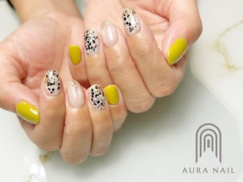 オーラ レアレア市川店内(AURA)/ダルメシアン×ピスタチオ