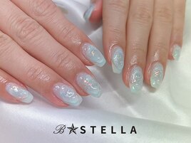 ニュアンス夏ネイル