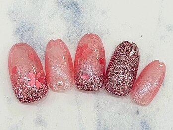 桜ネイル☆6600円