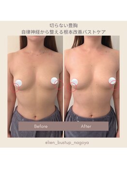 リアン 栄店(Lien)/バージスラインがはみ出るように