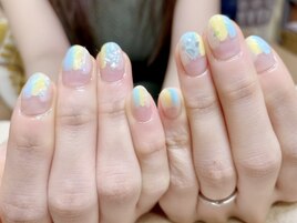 ぬりかけパステル☆