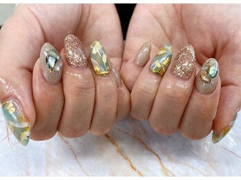 ディーネイル 天王寺(D-nail)/【甲田】ニュアンスネイル