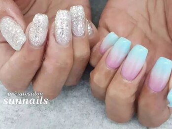 サンネイルズ(sun nails)/6本アート