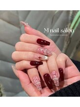 Mネイル/ゴージャス｜ツイードネイル