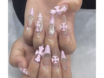 ミュウ(myw)の写真/とことんこだわりたい方必見!デザインの追加料金なし◎【当店1番人気◎ジェルやり放題120分コース¥9480】