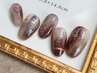 【Hand】季節のおすすめデザイン〈お爪にやさしい選べるケア・オフ〉￥9000