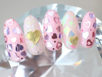 ネイルサロン べルフ(nail salon Verf)/バレンタインネイル♪