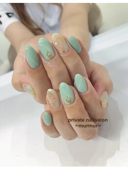 プライベート ネイルサロン マーマ(murmur)/天然石風ネイル