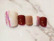 ネイルサロン ラブリーズ 相模大野店(NAIL SALON LOVELLY'S)/定額フット　¥7800